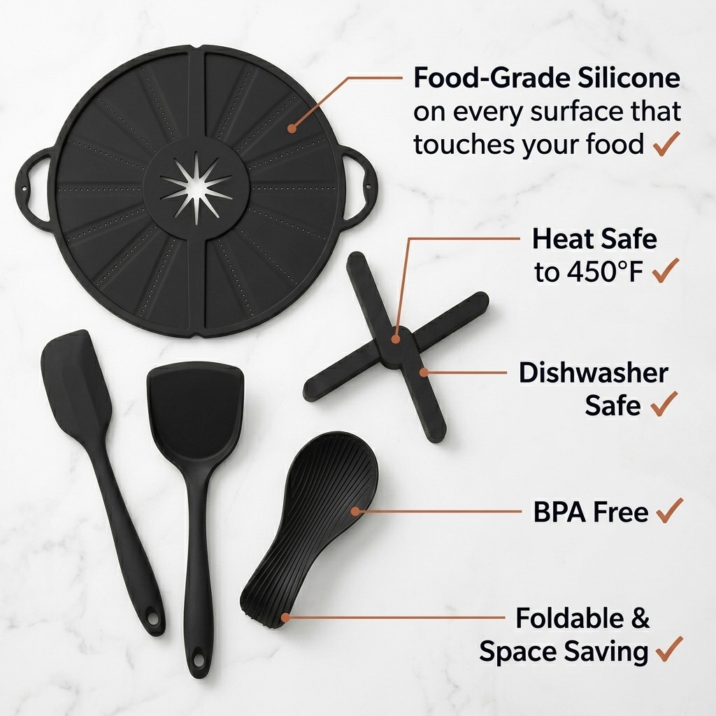 Hearth Stoveside Set — all 5 pieces